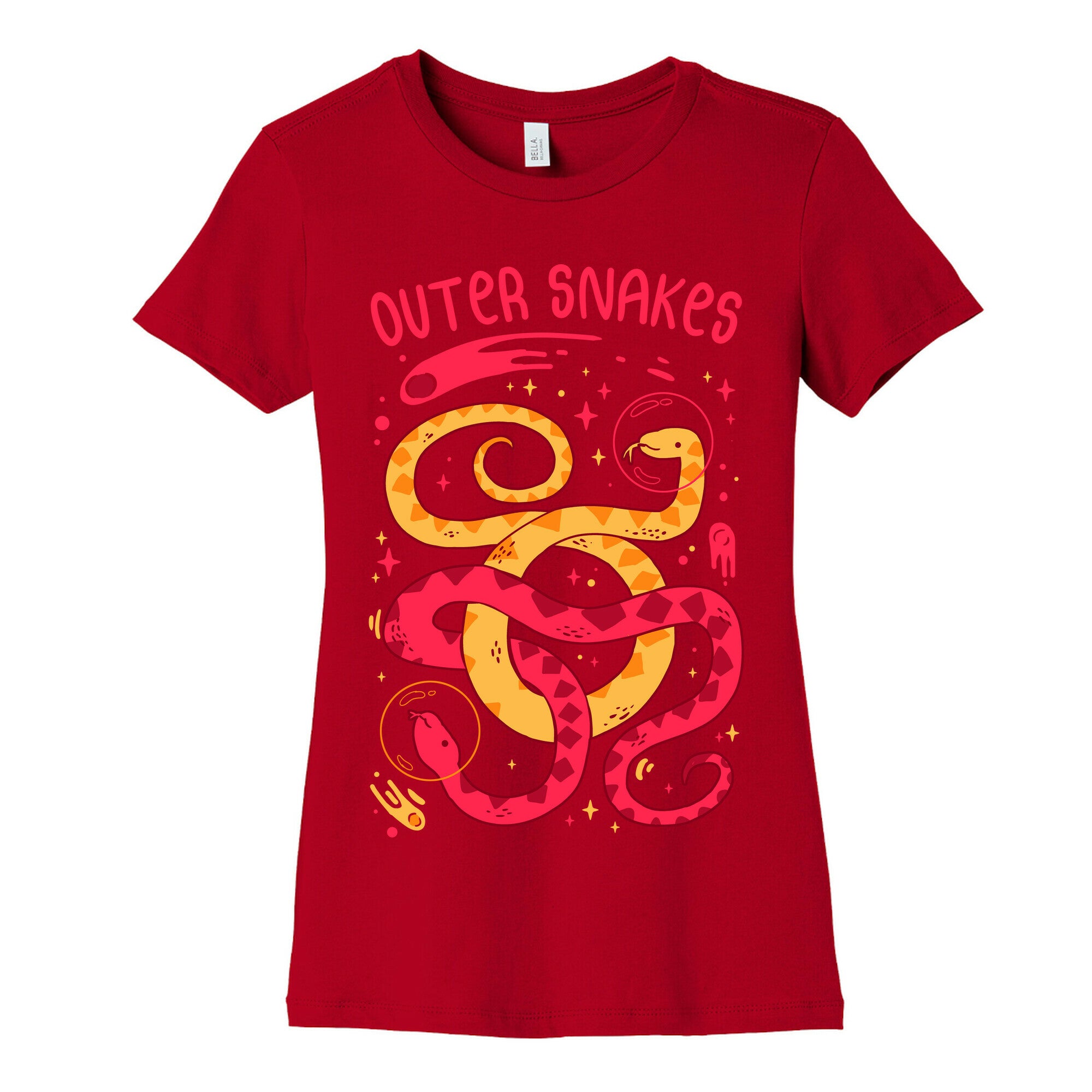 Outer Snakes Women's Cotton Tee